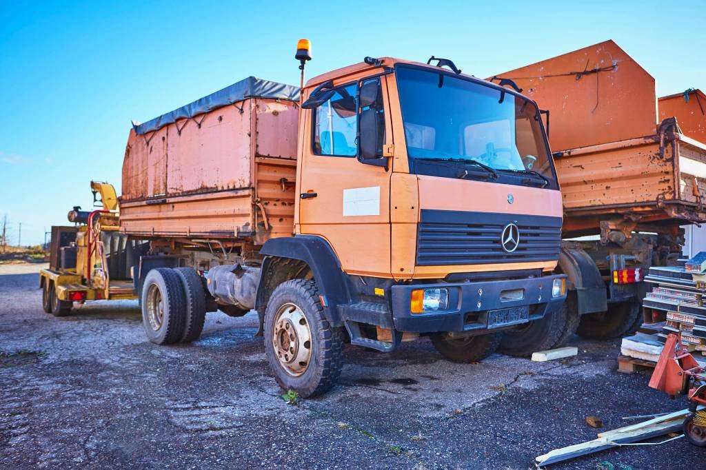 Truck Mercedes Benz 917 AK-4X4