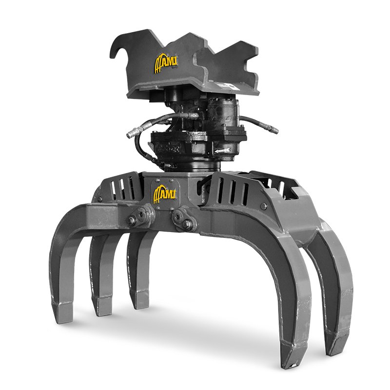 AMI Attachments Rotating Log Bunching Grapple