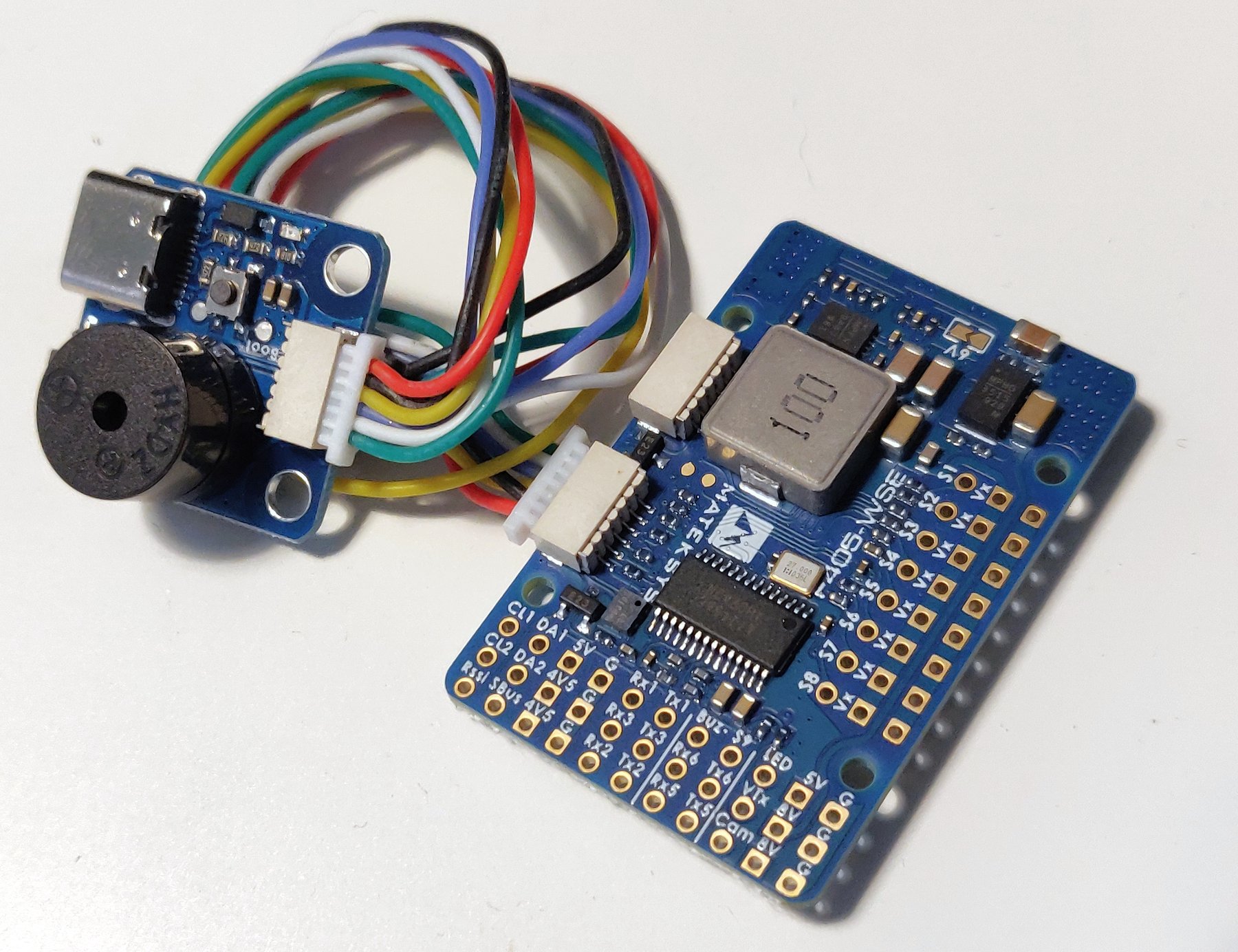 Flight controllers for FPV and small drones Matek Systems F405-WING