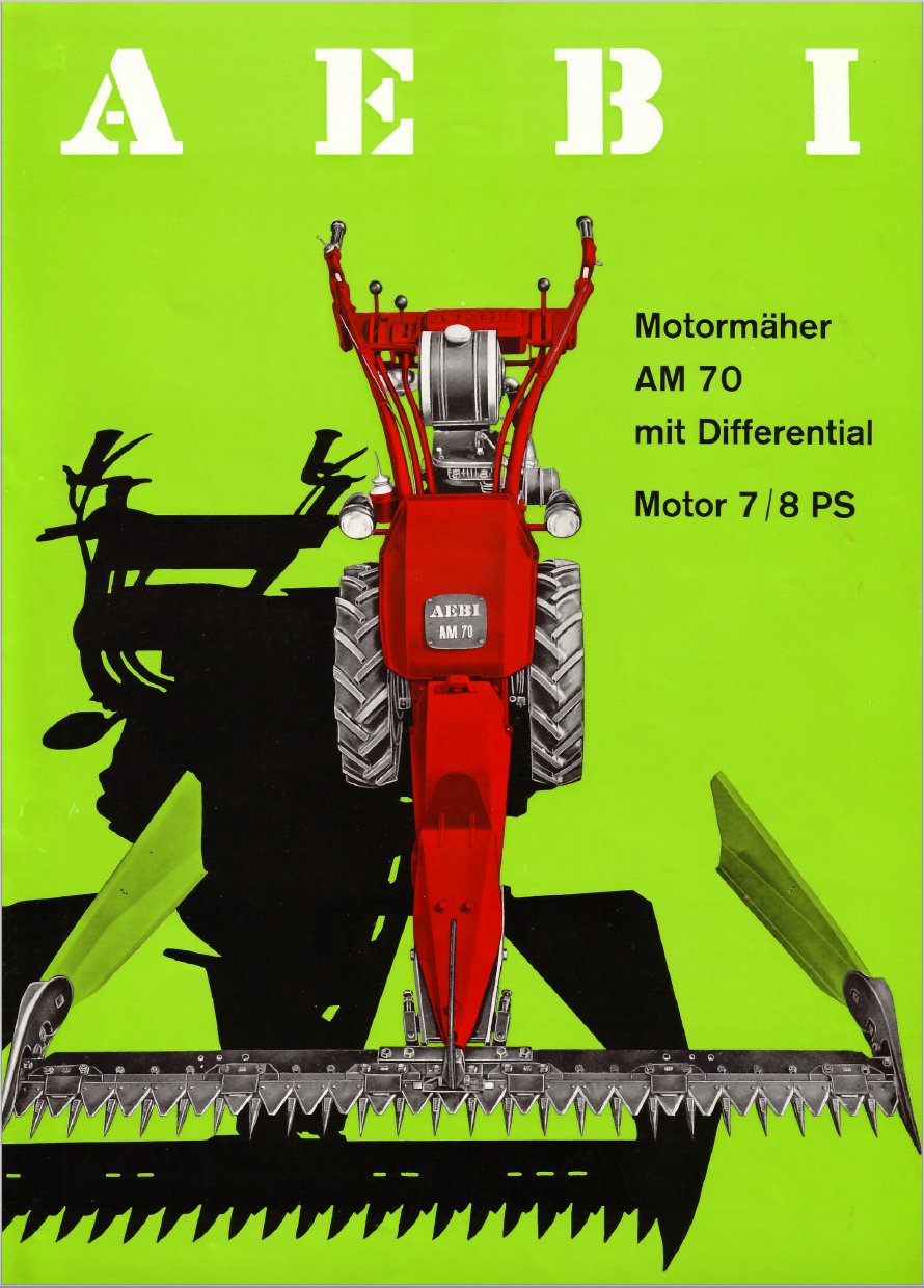 Traktor Aebi AM 70