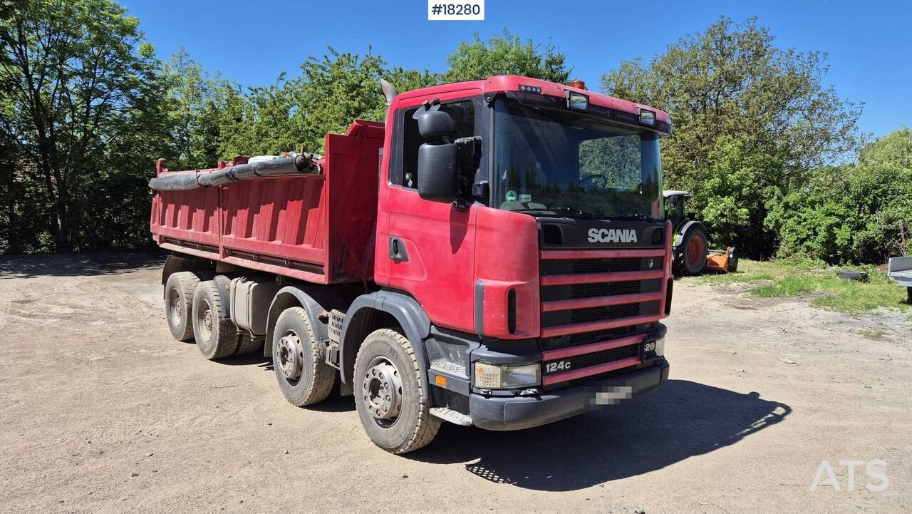 Truck Scania R124 CB-6X4 HZ