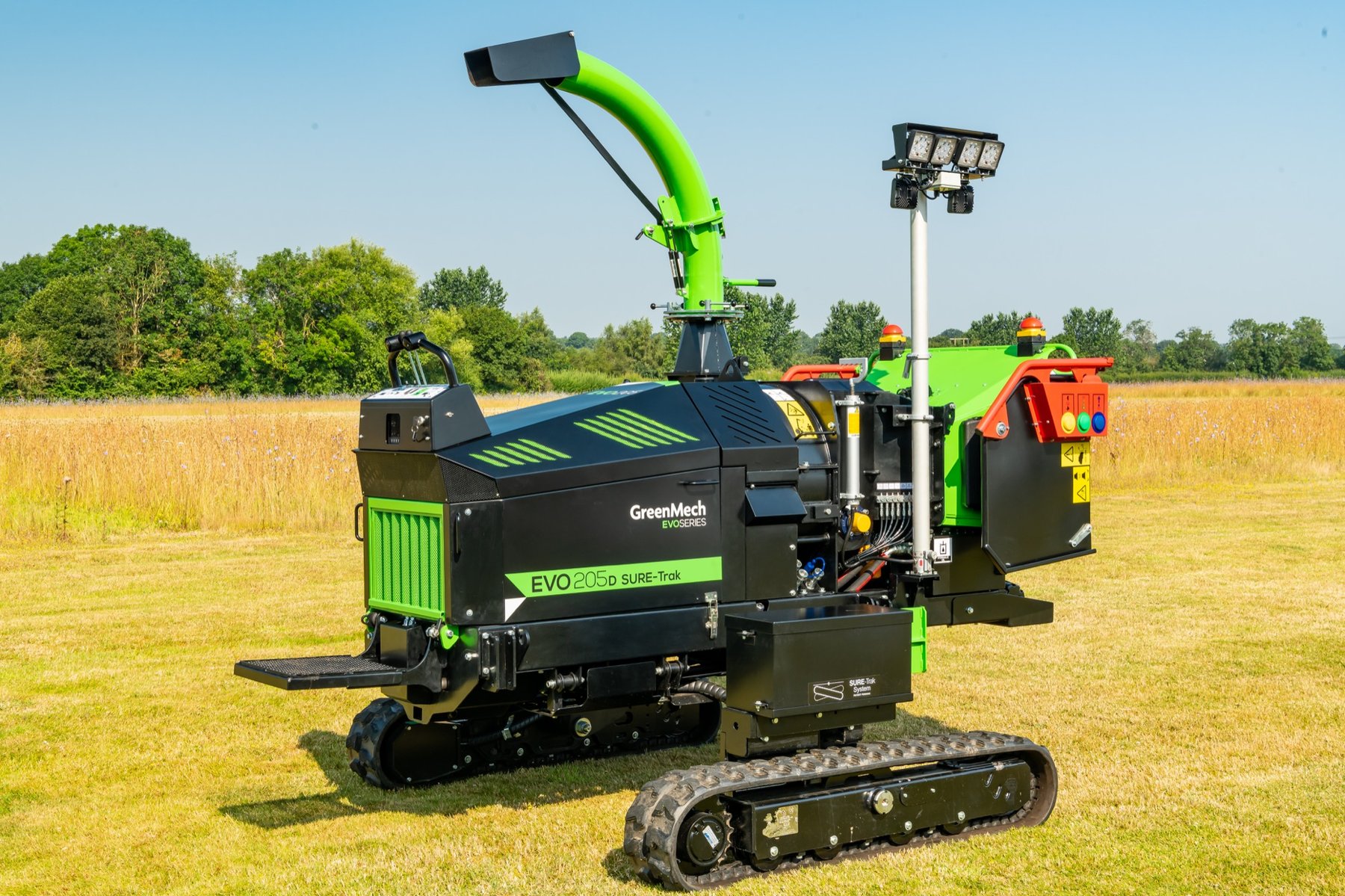 Chippers & shredders GREENMECH EVO205DT