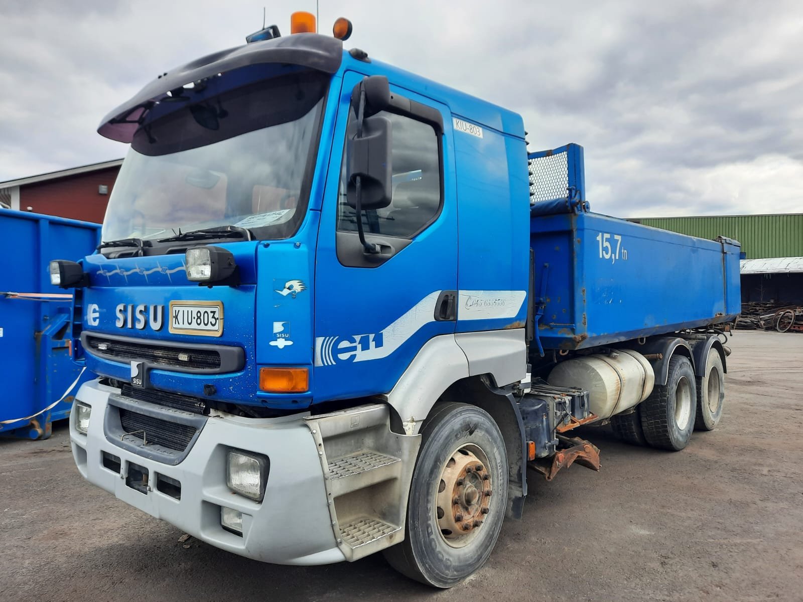 Lastwagen Sisu E12M K-PP-6X2/