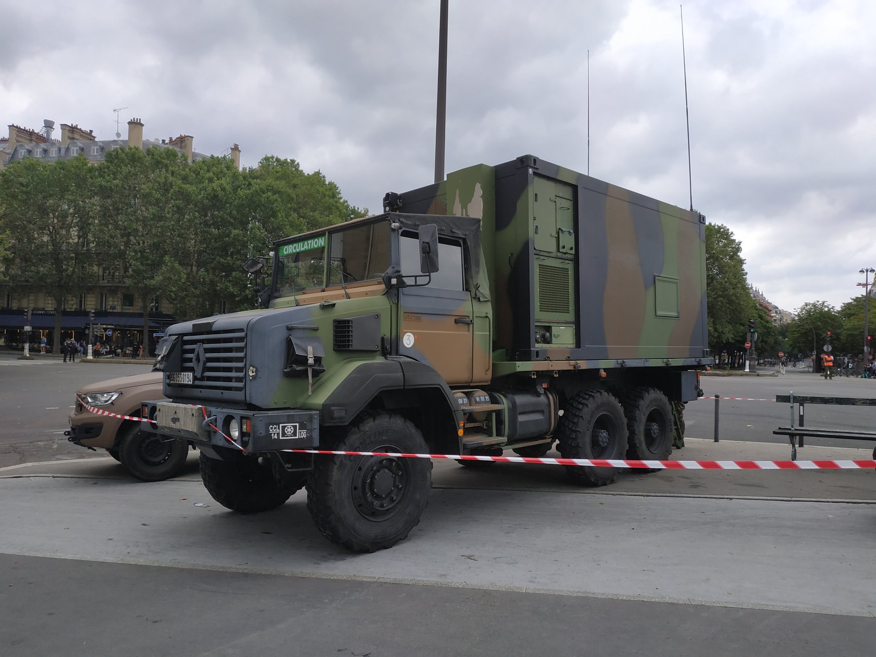 Historic military vehicles Renault GBC 180