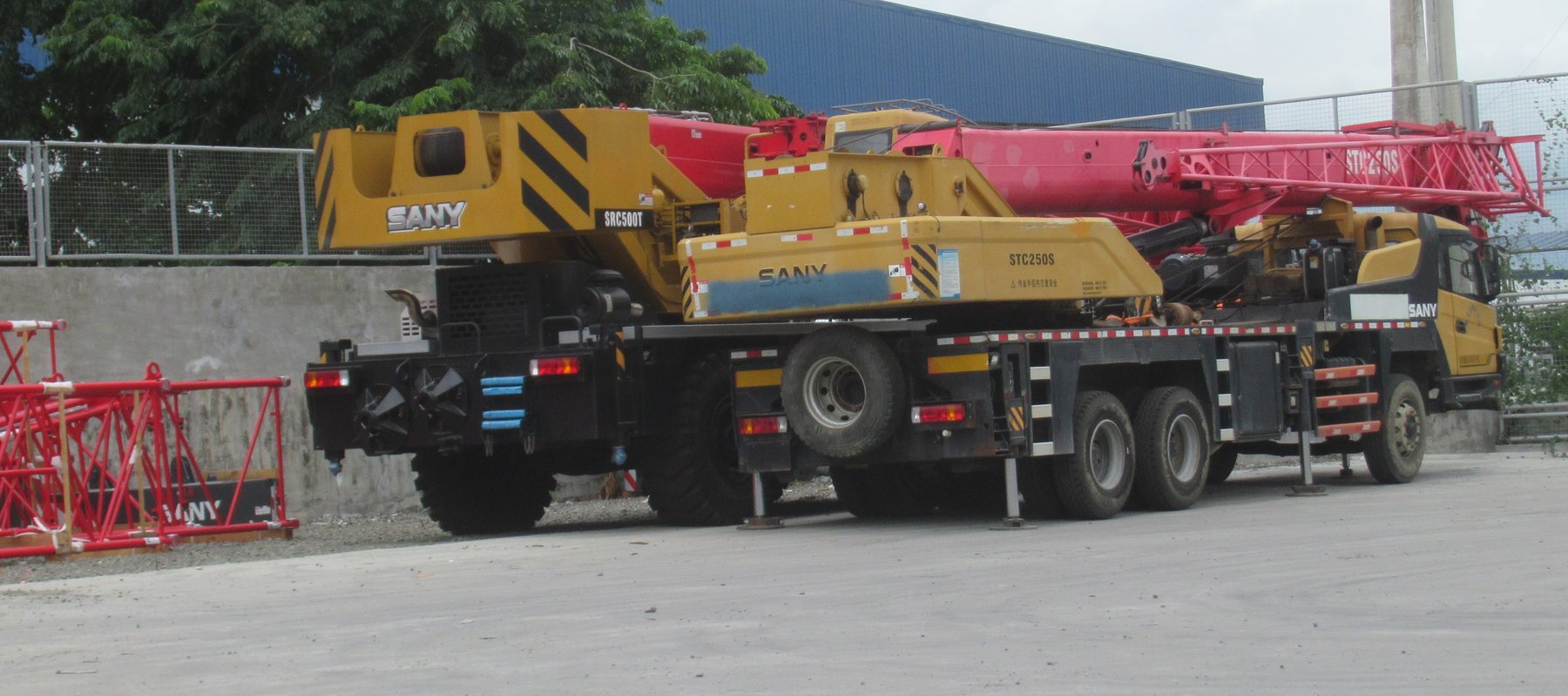 Mobile & rough terrain cranes Sany STC250