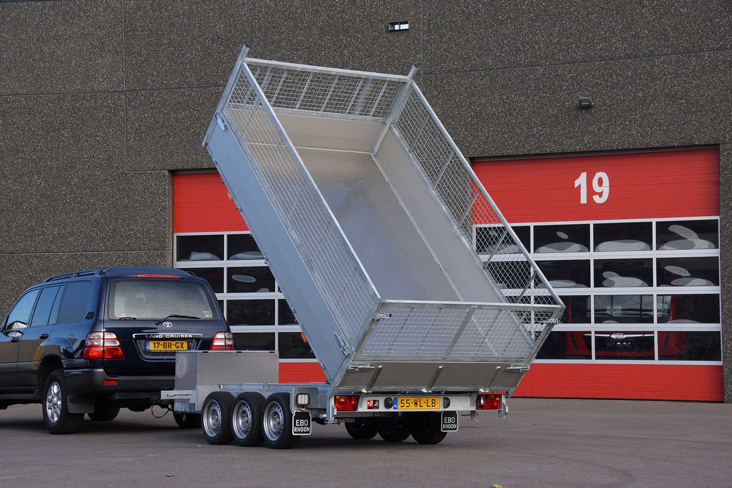 Trailer Van Weel VW 5500