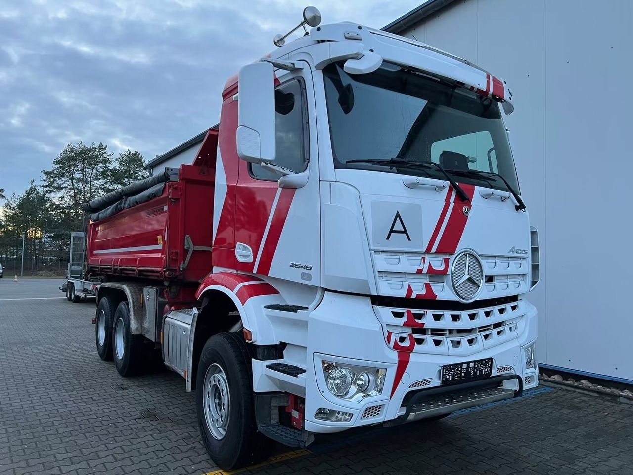 Truck Mercedes Benz 2538 K-6X4
