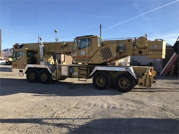 Mobile & rough terrain cranes Grove TMS640