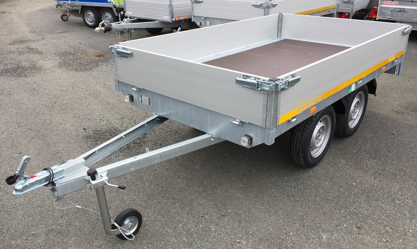 Car trailers up to 3.5 t Eduards PLATEAU-5x2.2-2700KG-MN