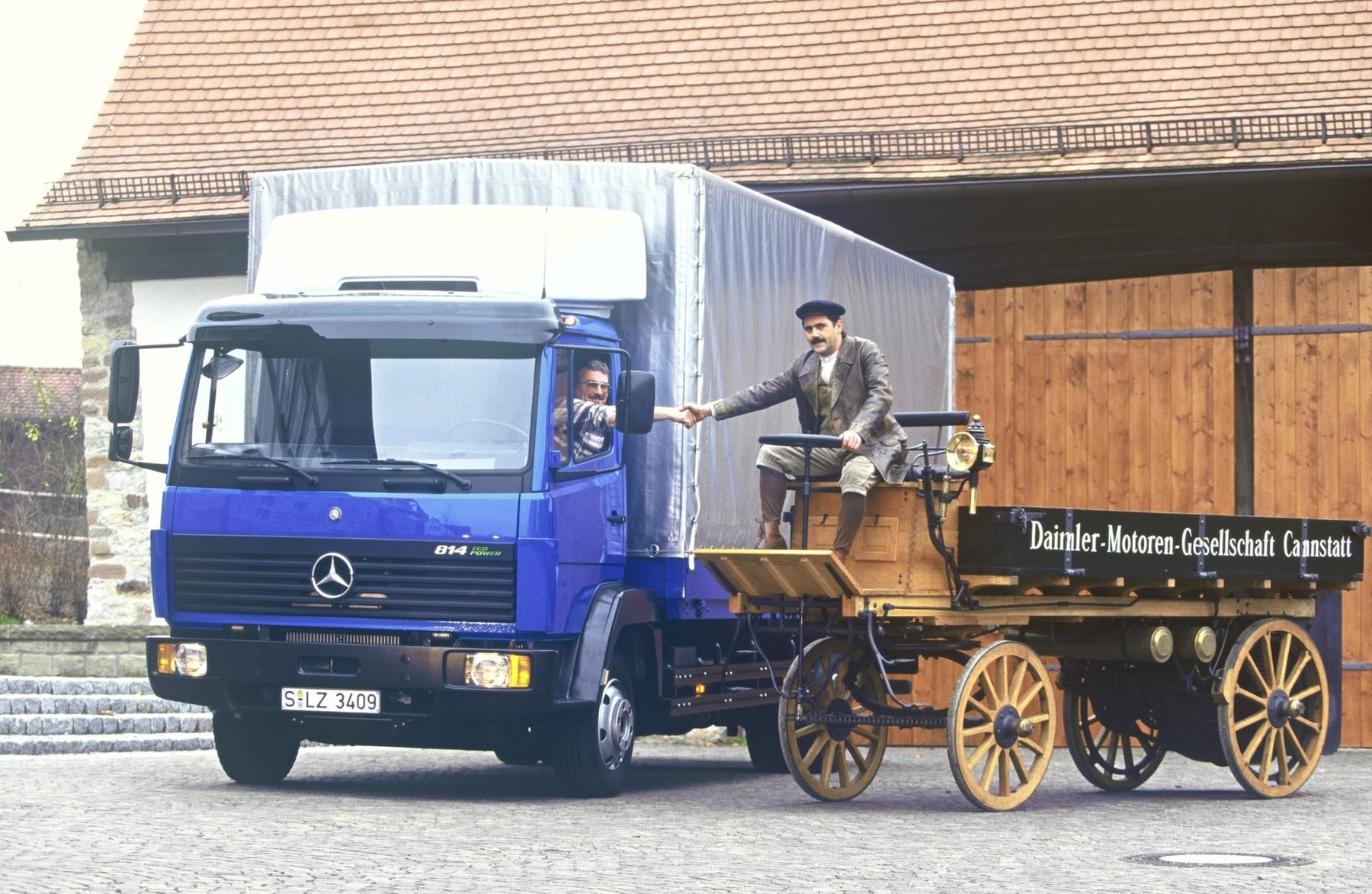 Lastwagen Daimler Benz 409