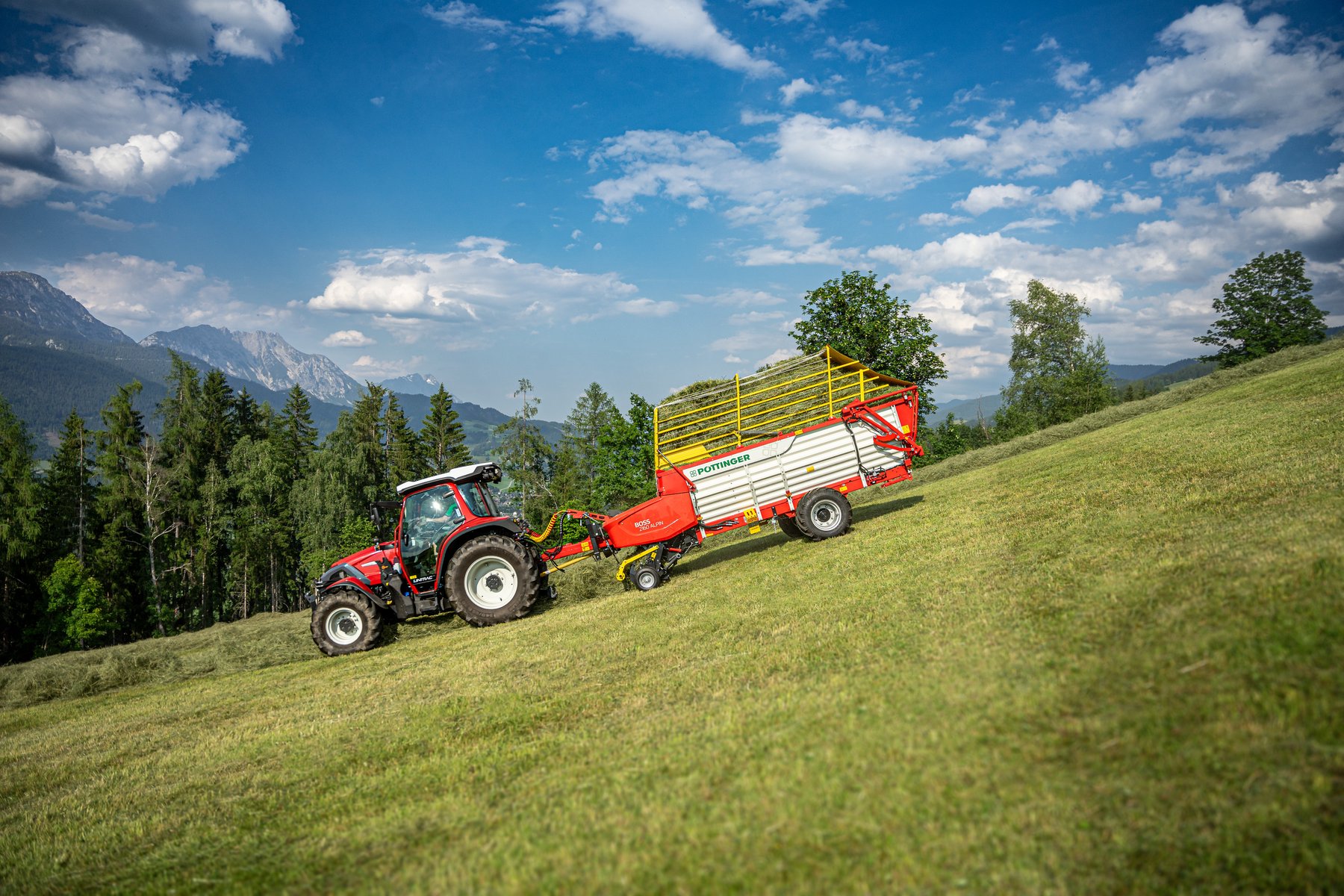 Grünland & Futter Pöttinger Boss Alpin 291