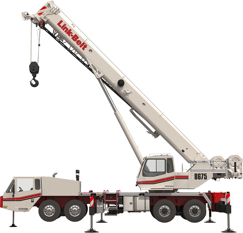 Mobile & rough terrain cranes Link-Belt HTC8675