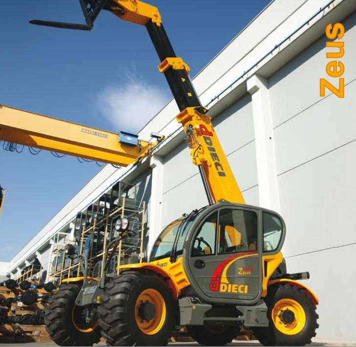 Telehandler Dieci Zeus 37.8