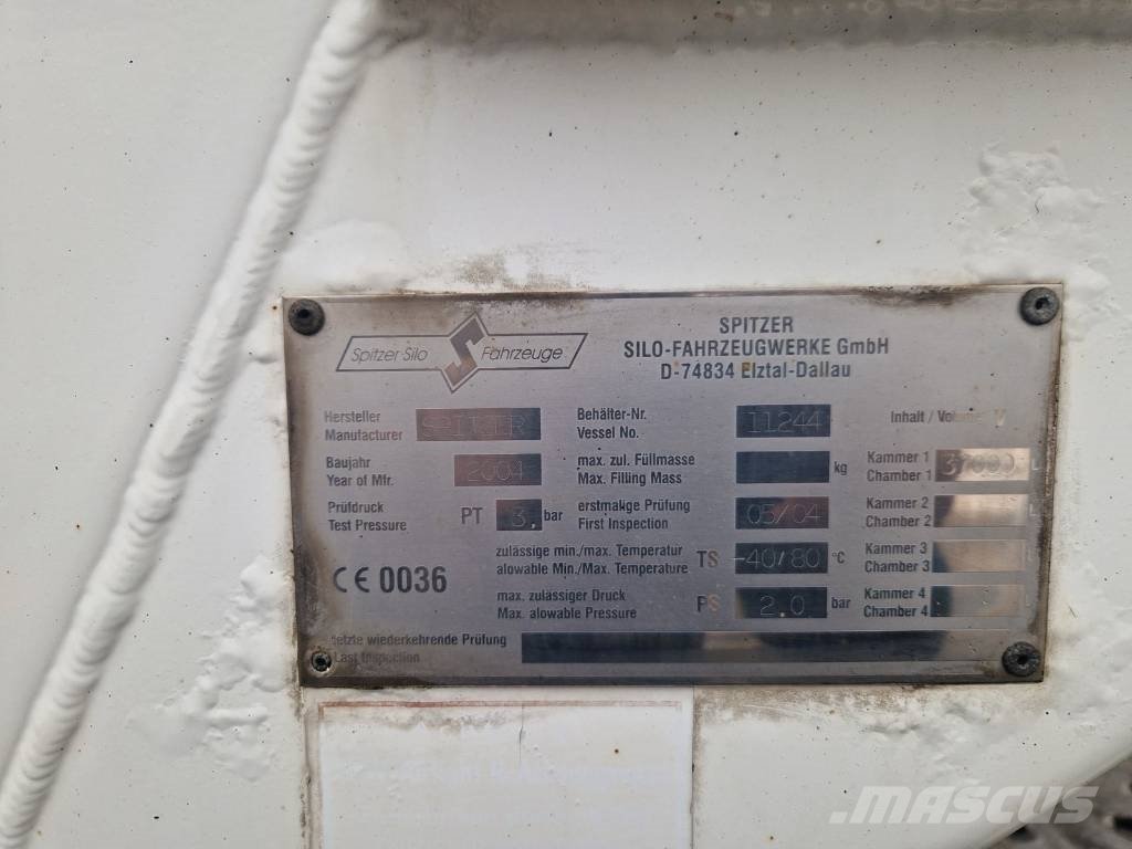 Trailer Spitzer SF 37 CAL