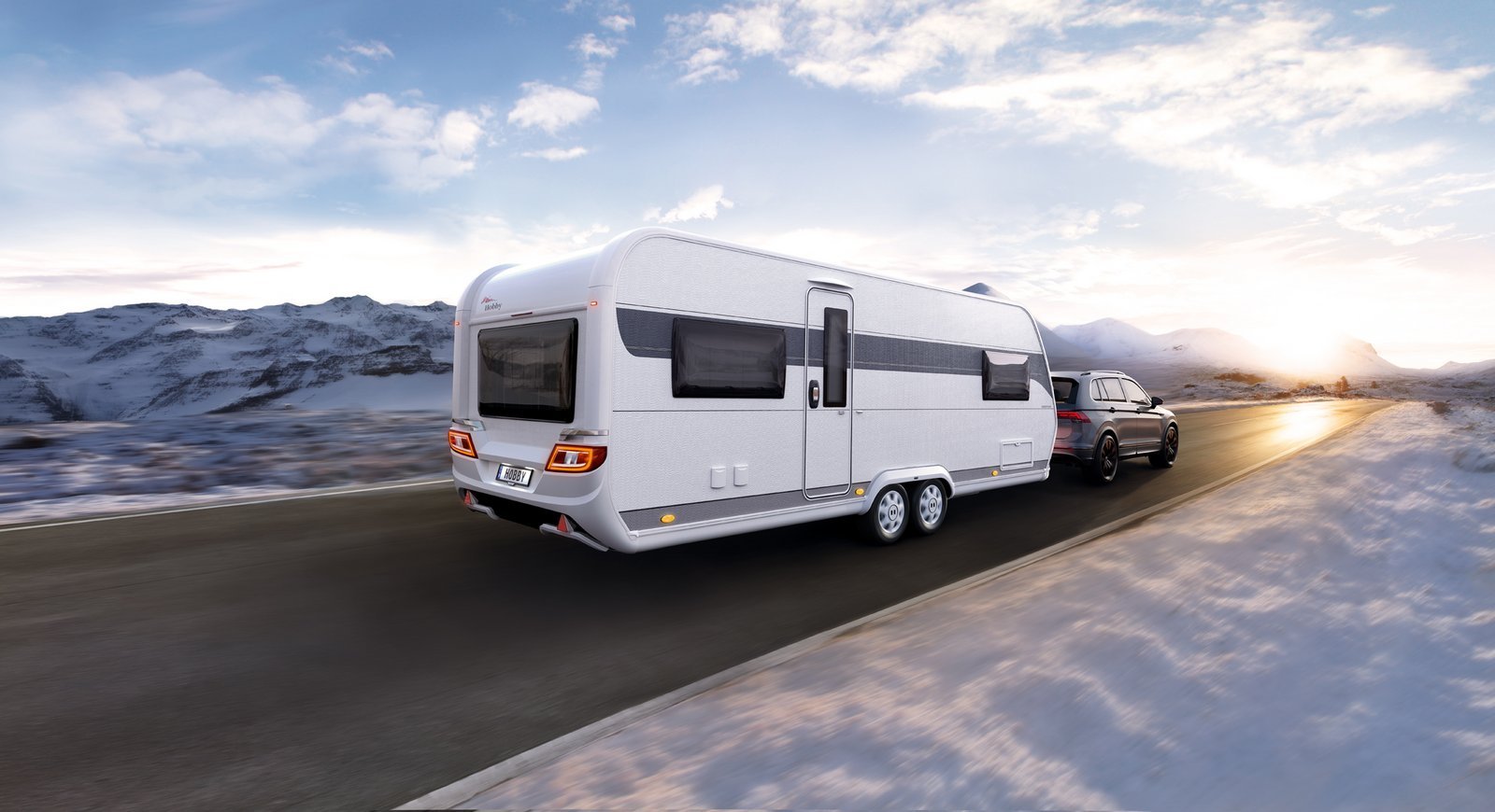 Car trailers up to 3.5 t HOBBY 540 VL PRESTIGE