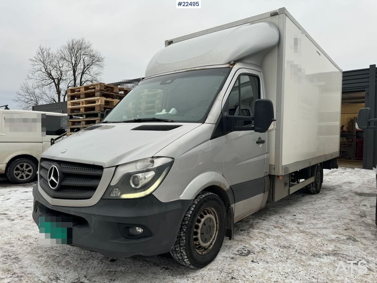 Truck Mercedes Benz 906 BA50