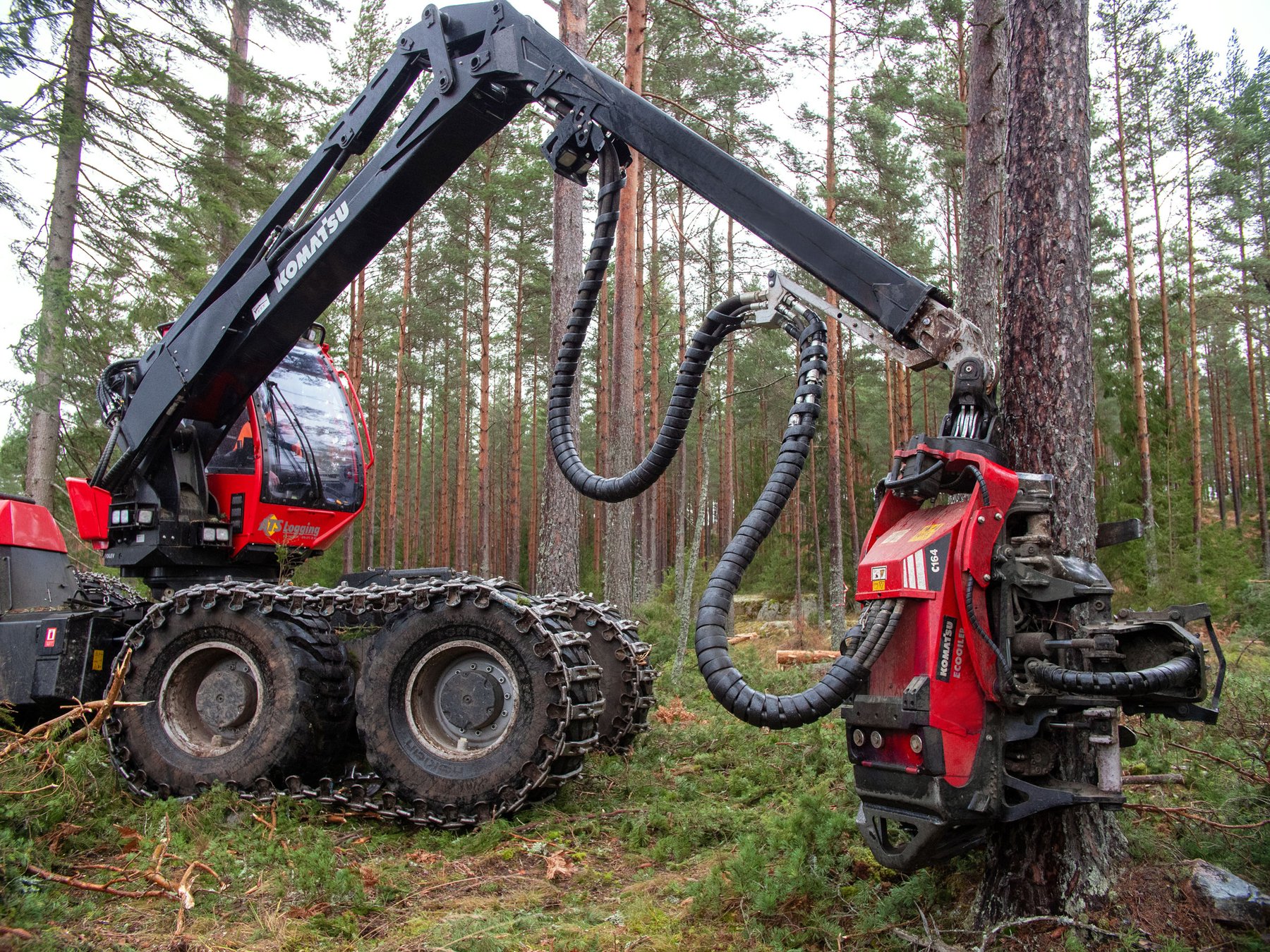 Forstmaschine Komatsu C164