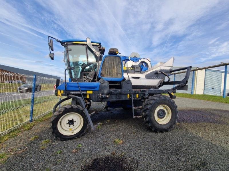 Precision farming New Holland Grape harvester sensors