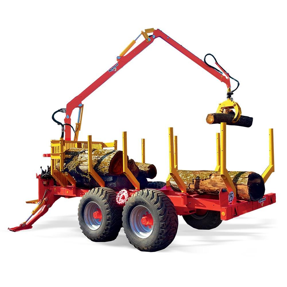 Log trailers RABAUD XYLOTRAIL 15