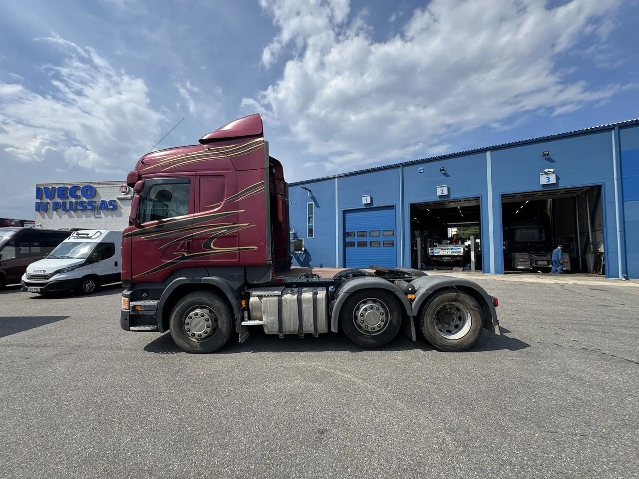 Truck Scania R 580 LB8X4