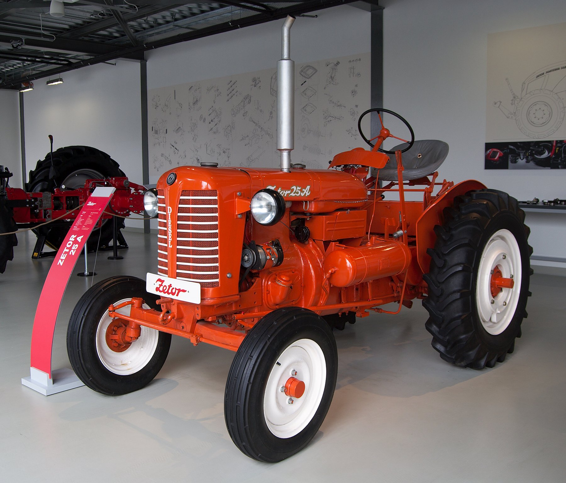Tractor Zetor 25A