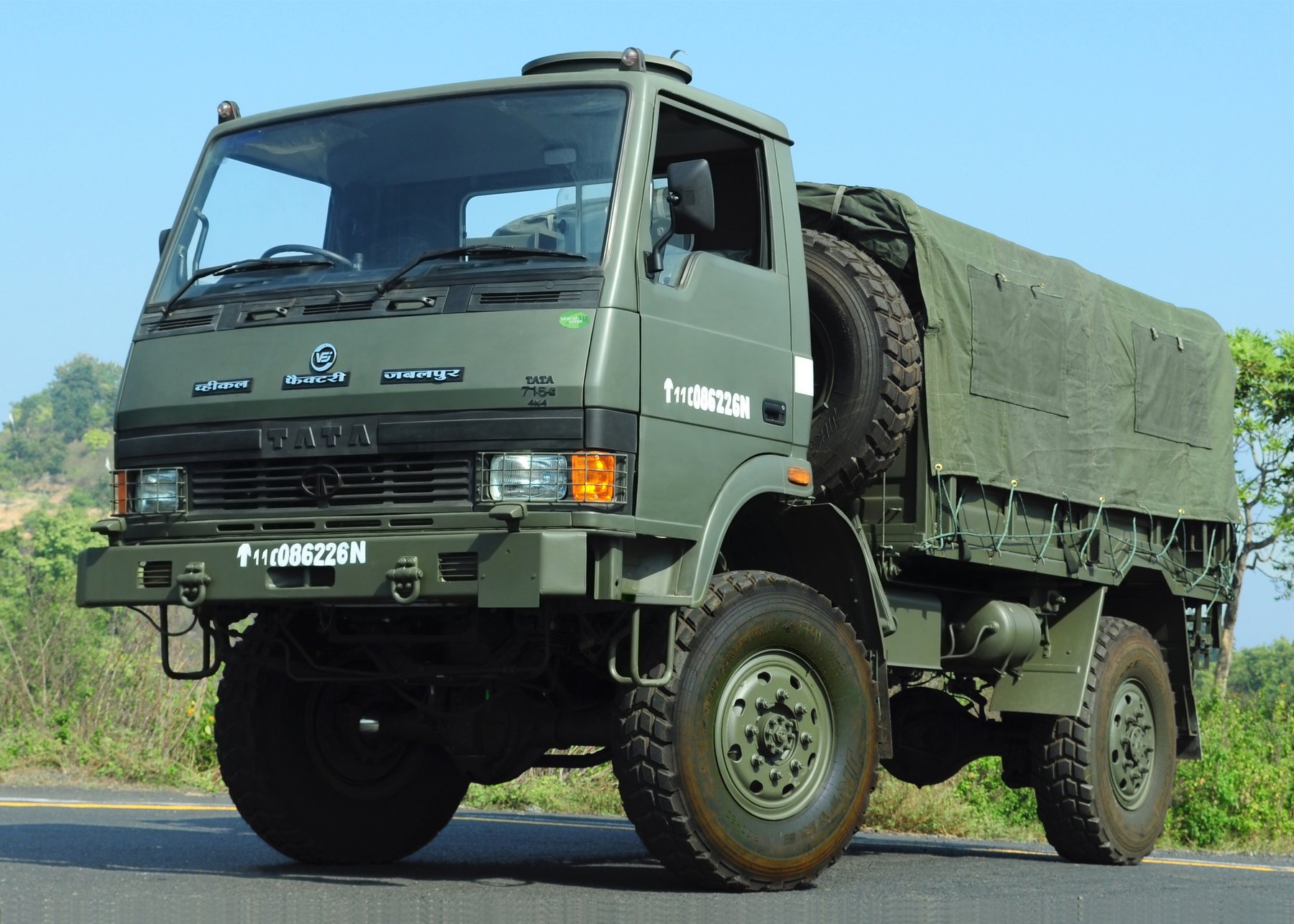 Tactical trucks Tata Motors LPTA 2038