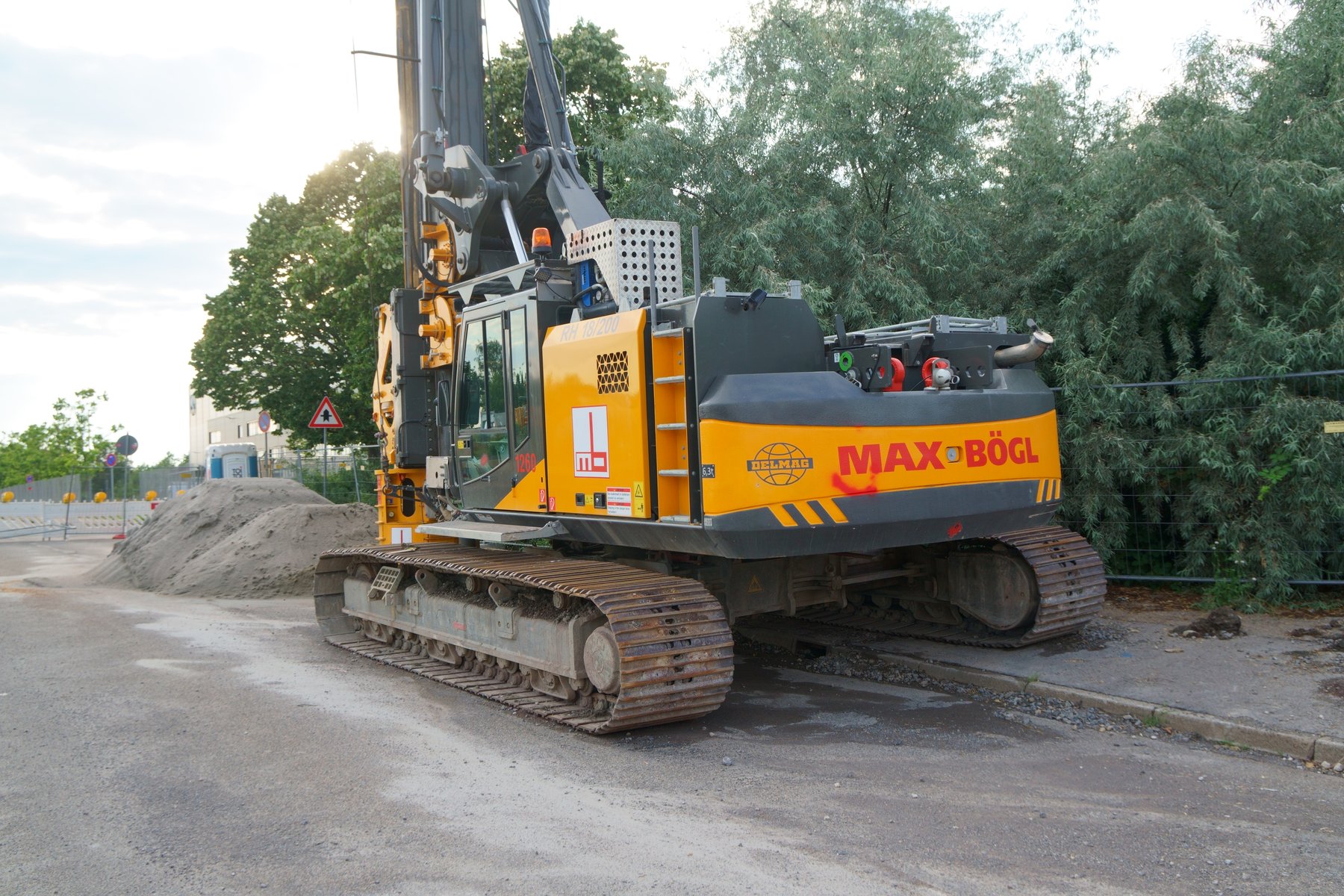 Foundation & piling DELMAG RH 22