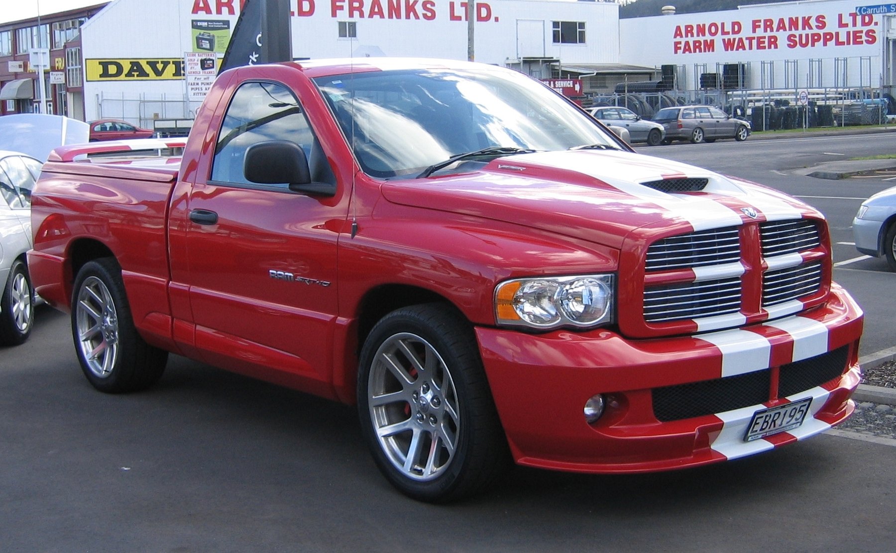 Van Dodge DODGE RAM 1500 SRT-10