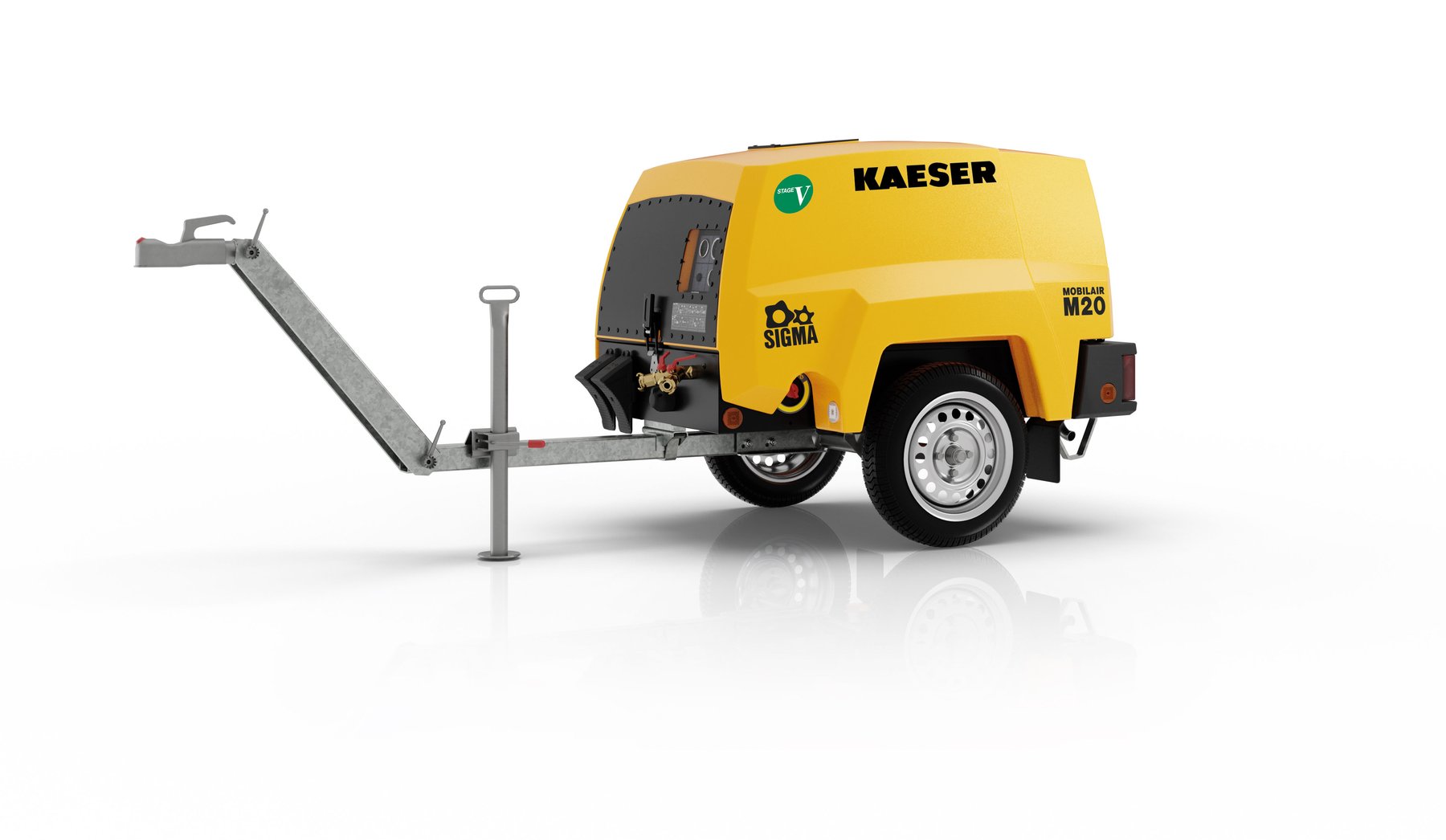 Car trailers up to 3.5 t KAESER Mobilair 120T