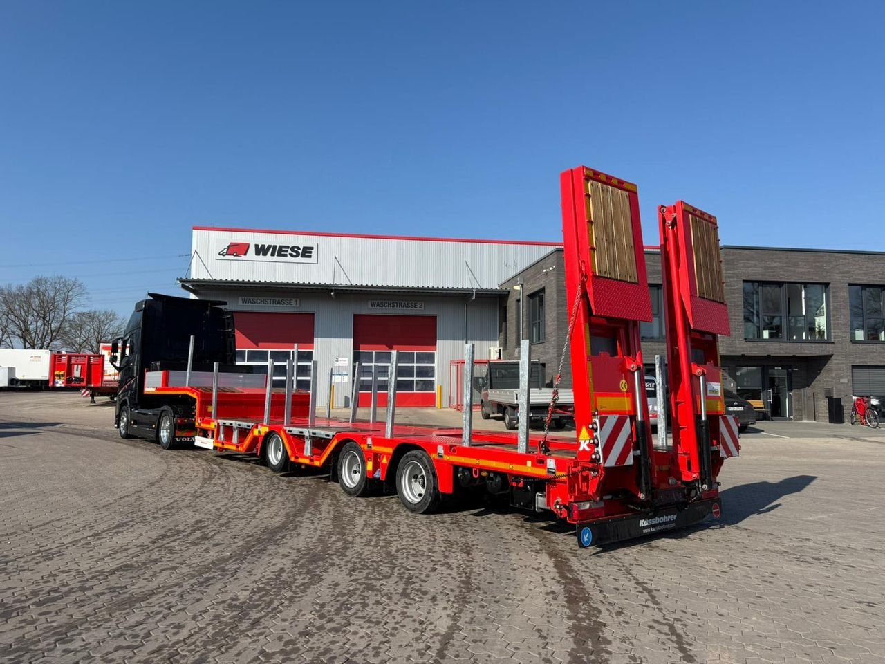 Lowboy & heavy haul trailers Kässbohrer K.SLA_RJ 3 / 1N - 18 / 24