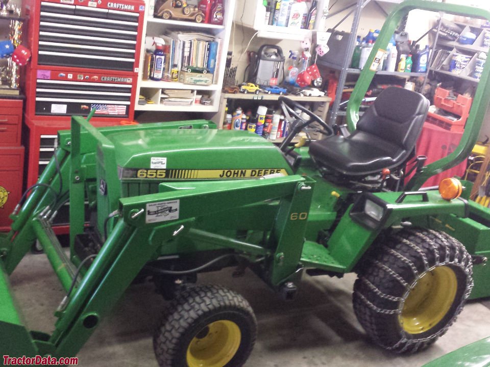 Radlader John Deere 655B