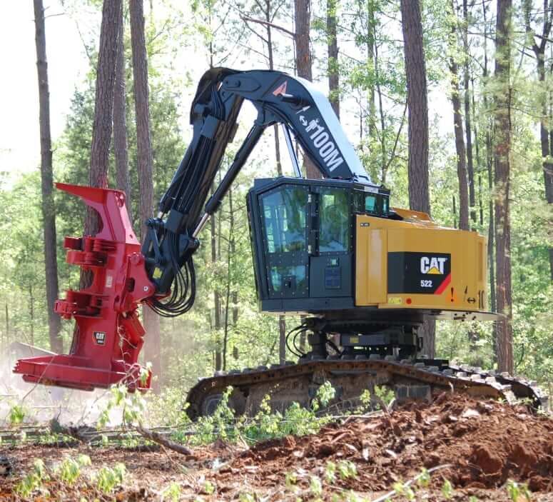Forstmaschine Caterpillar 522