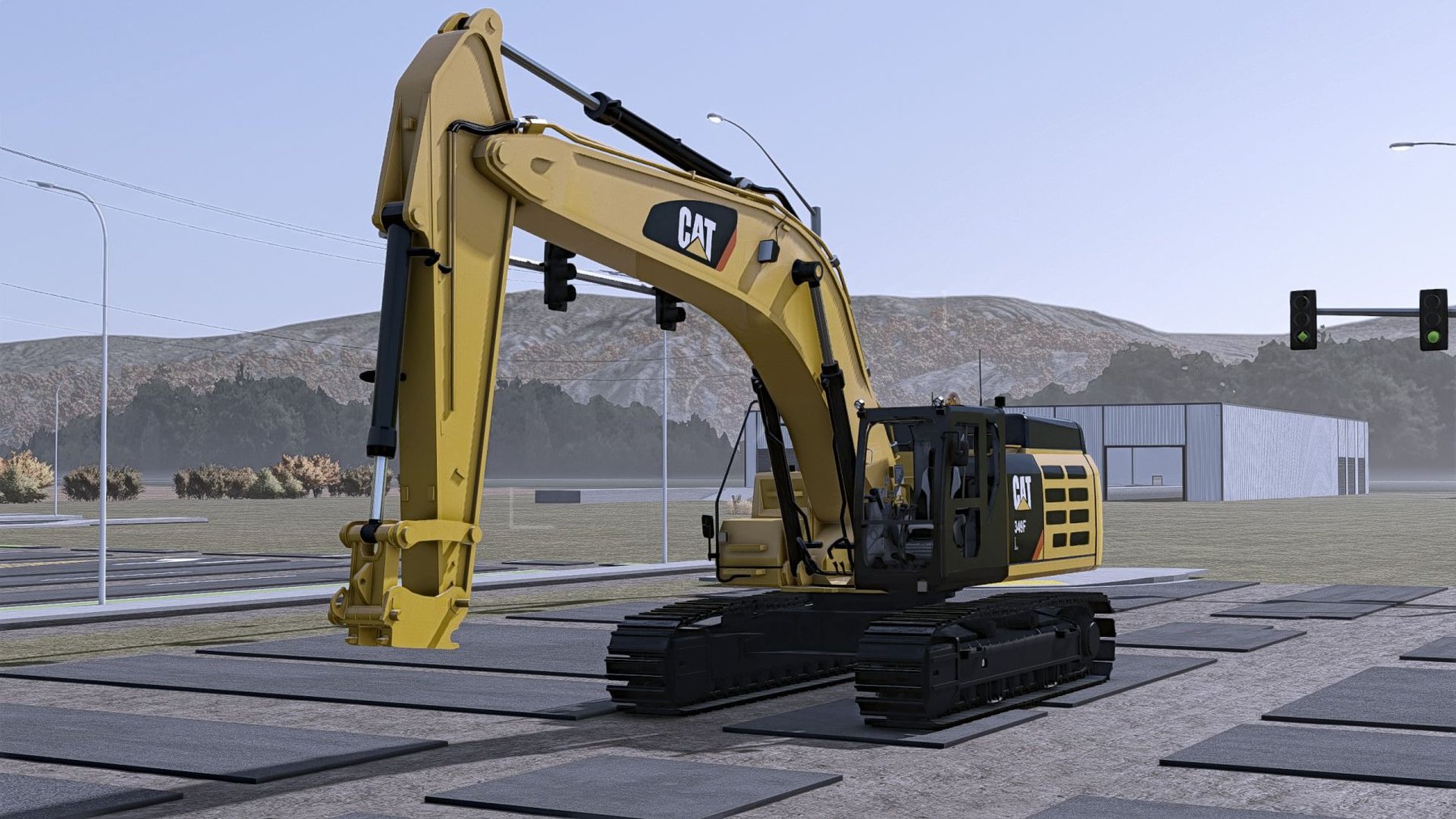 Bagger Caterpillar R4