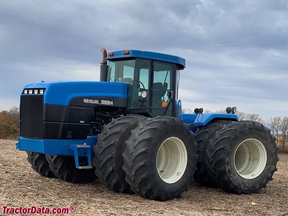 Tractor New Holland Geotech 9684