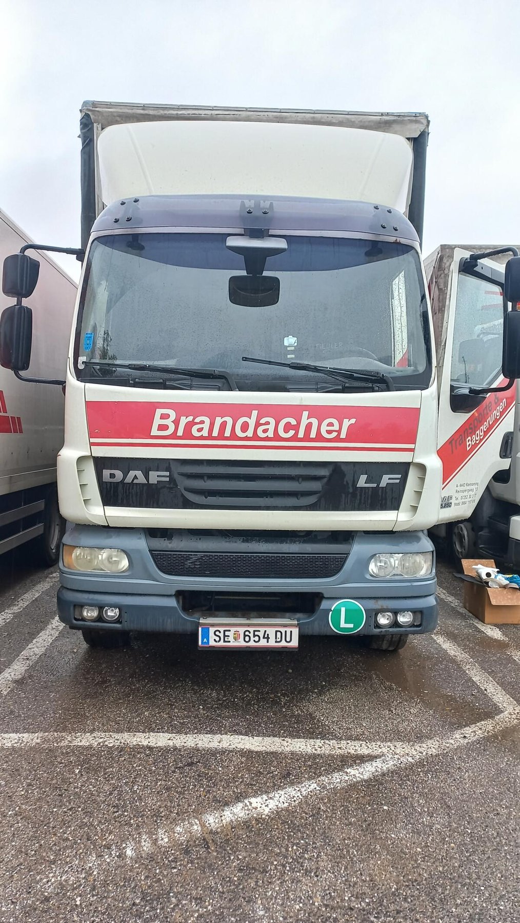 Samochód ciężarowy DAF LF55