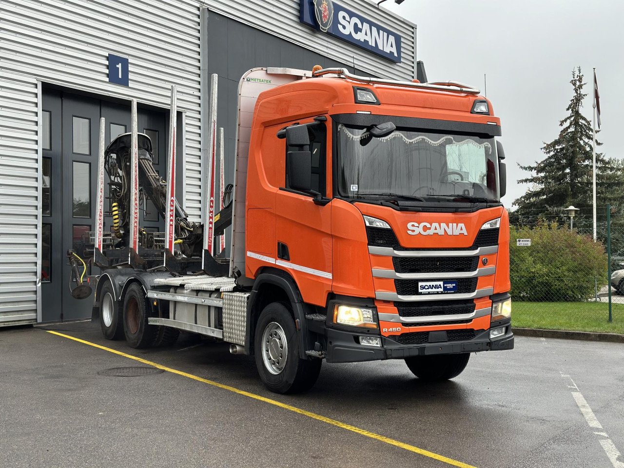 Lastwagen Scania R 400 B 8X2/4