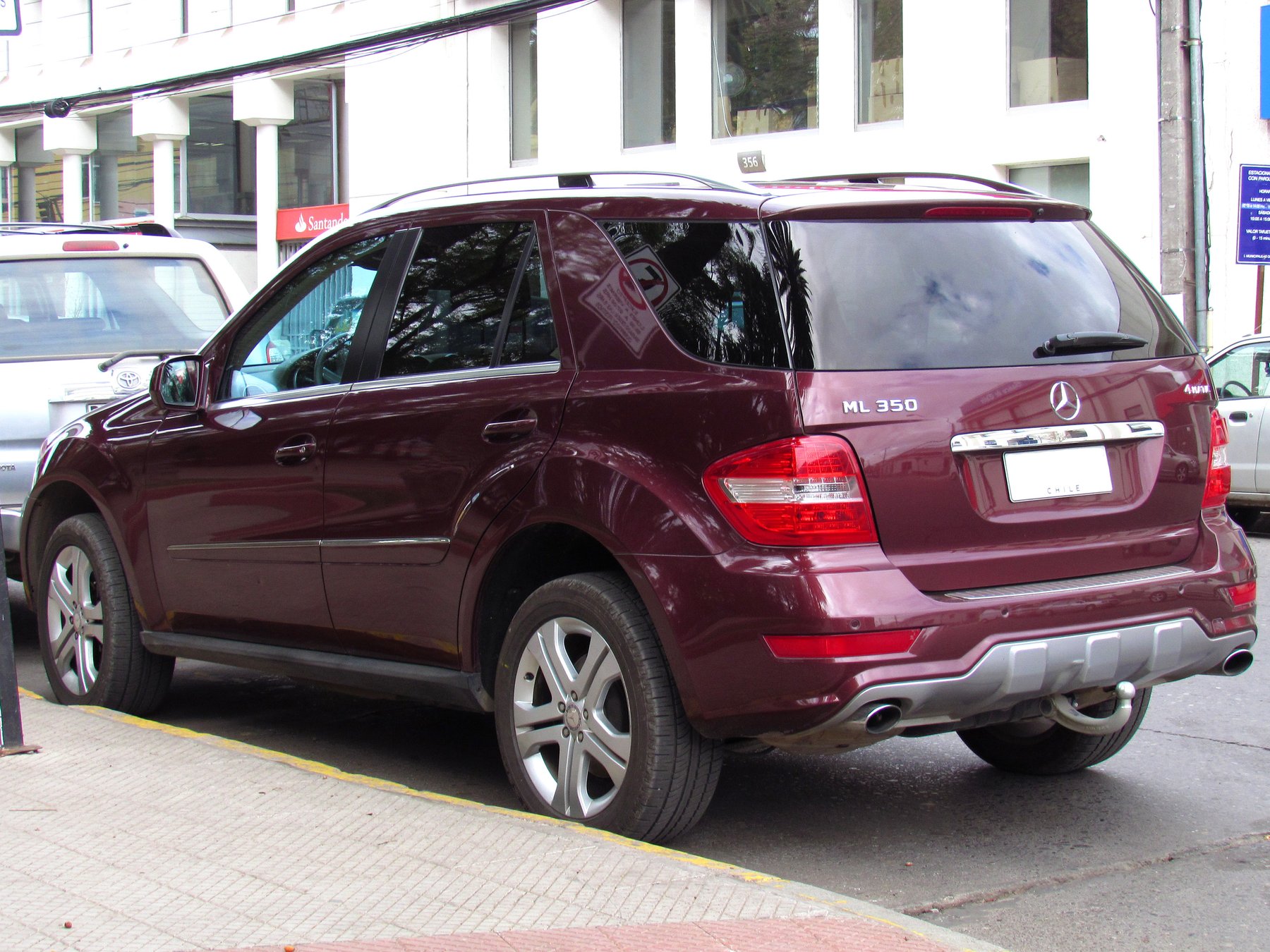 Van Mercedes Benz ML 350 4MATIC