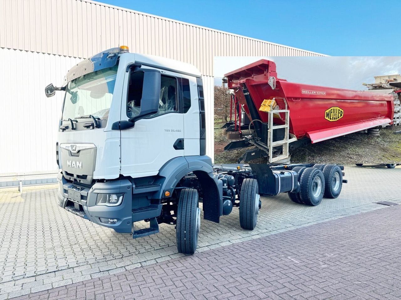 Truck MAN TGS 35.480 8X2-6 BL