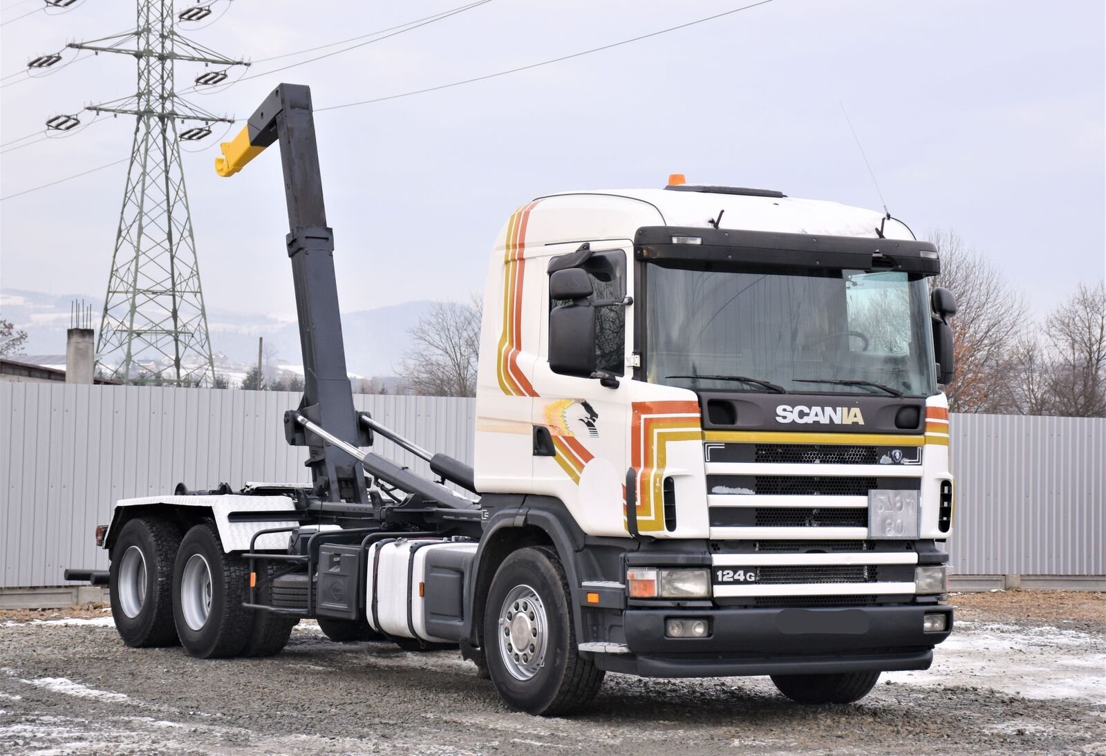 Truck Scania R 124 GB-SCAPP-6X2/470+132