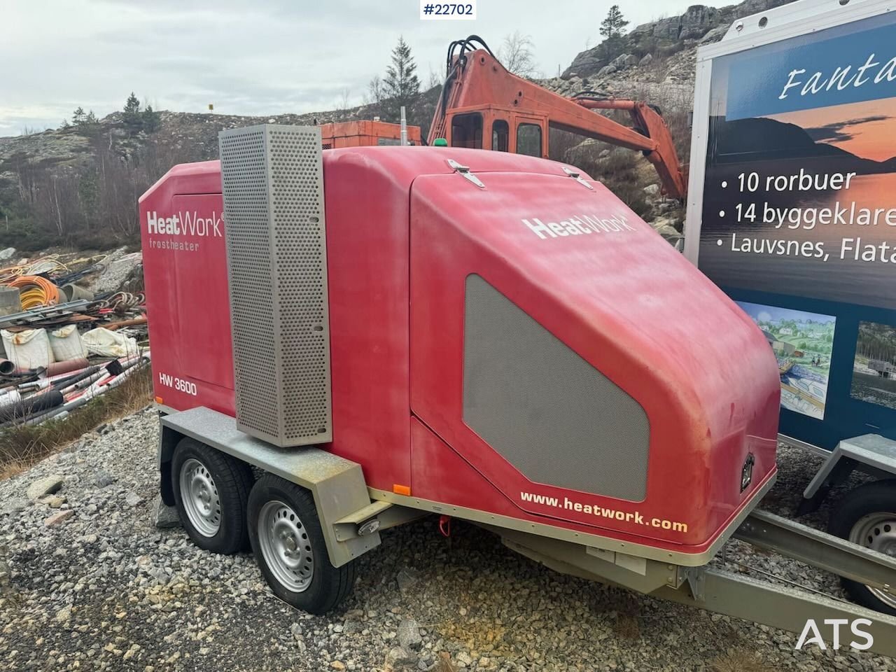 Car trailers up to 3.5 t HeatWork HW1800