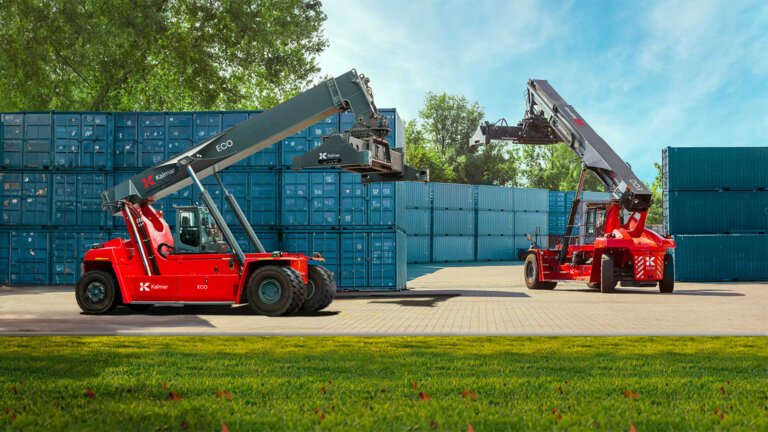 Kalmar Eco Reachstacker