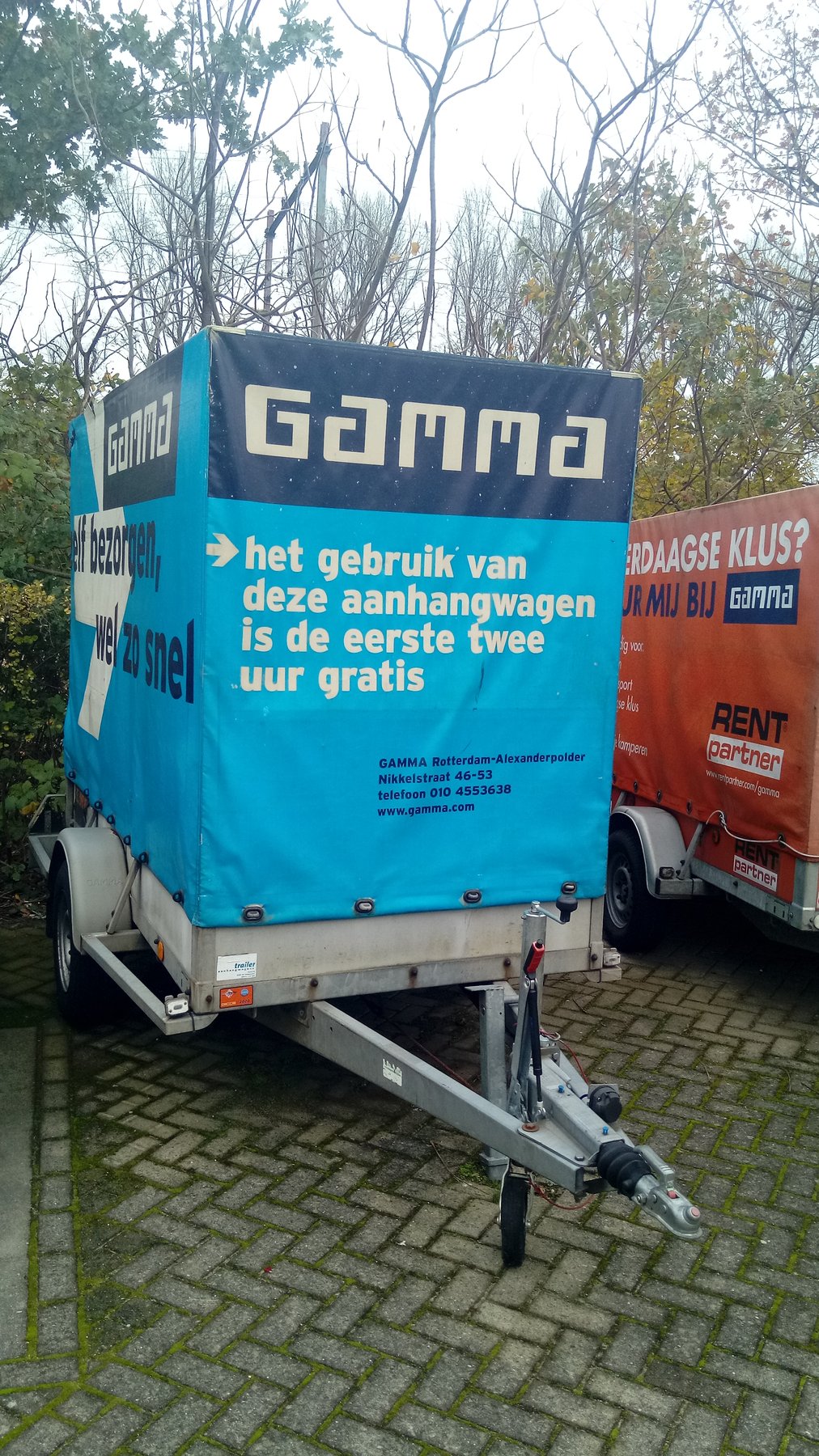 Trailer Vdm PLATTE AANHANGWAGEN