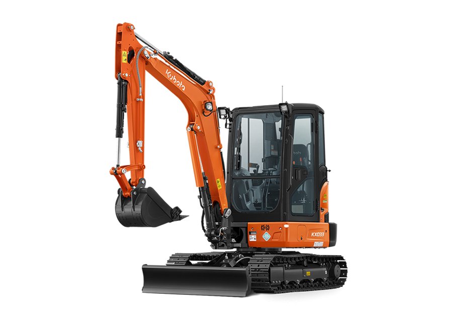 Mini excavators Kubota KX033-4GX