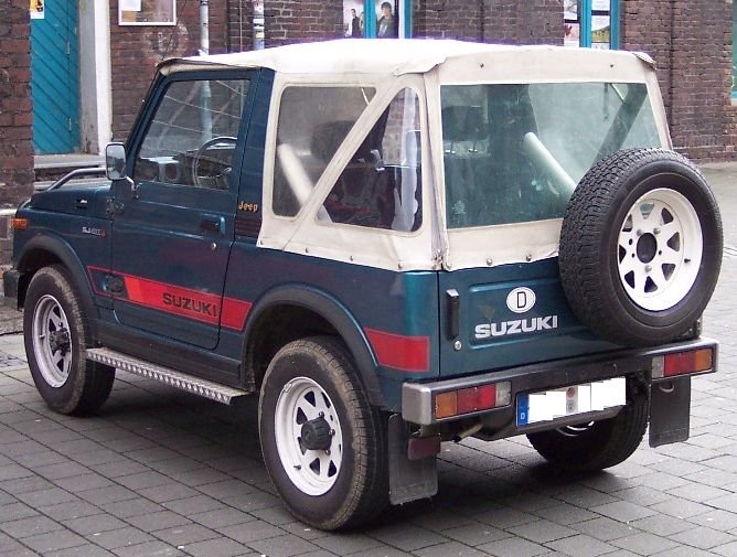 Van Suzuki SJ410