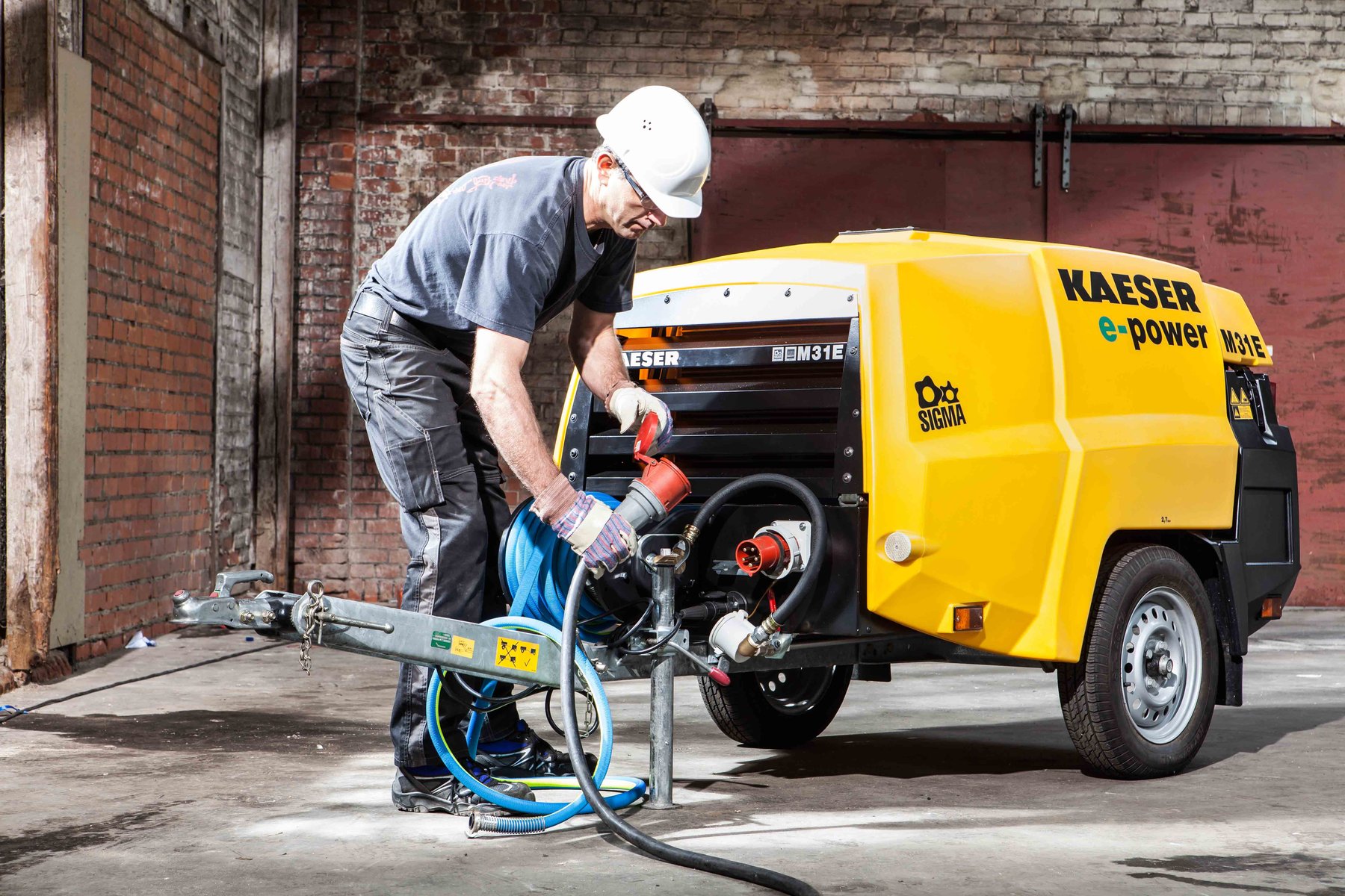 Light trailers up to 750 kg KAESER M31