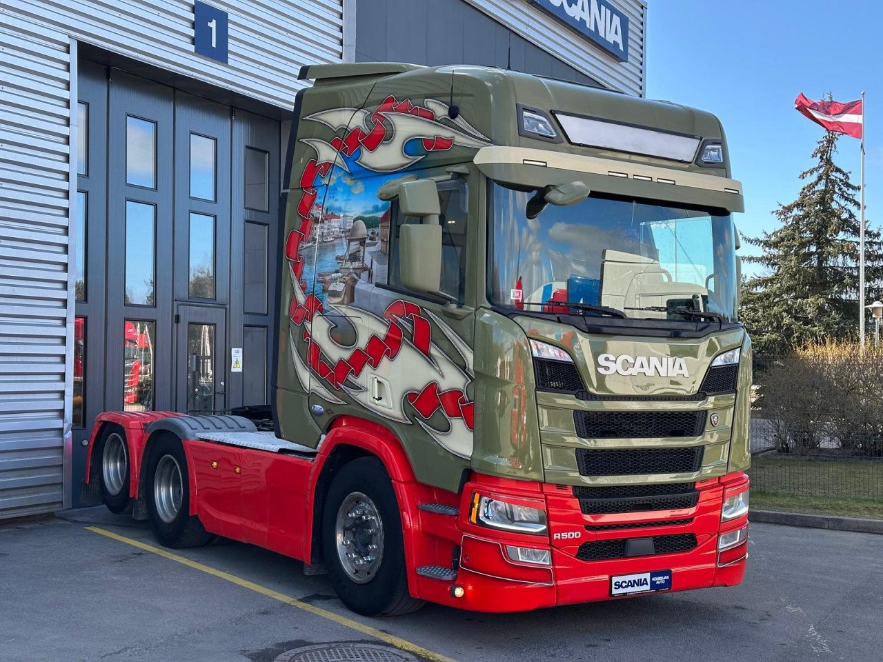 Truck Scania 500 LA6X2 MNBT