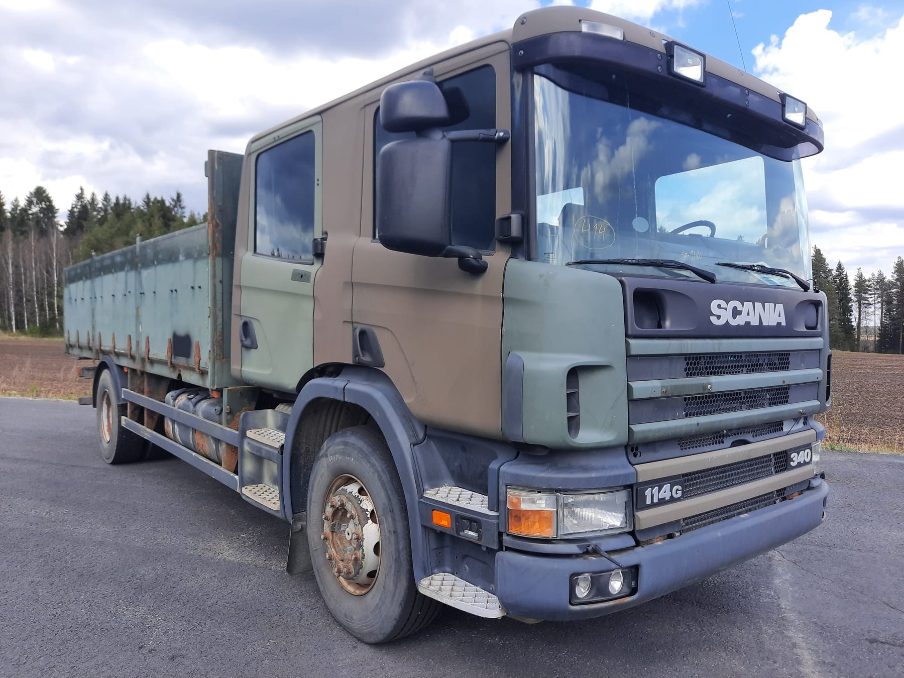 Lastwagen Scania P 114 C(B)-4X4/470