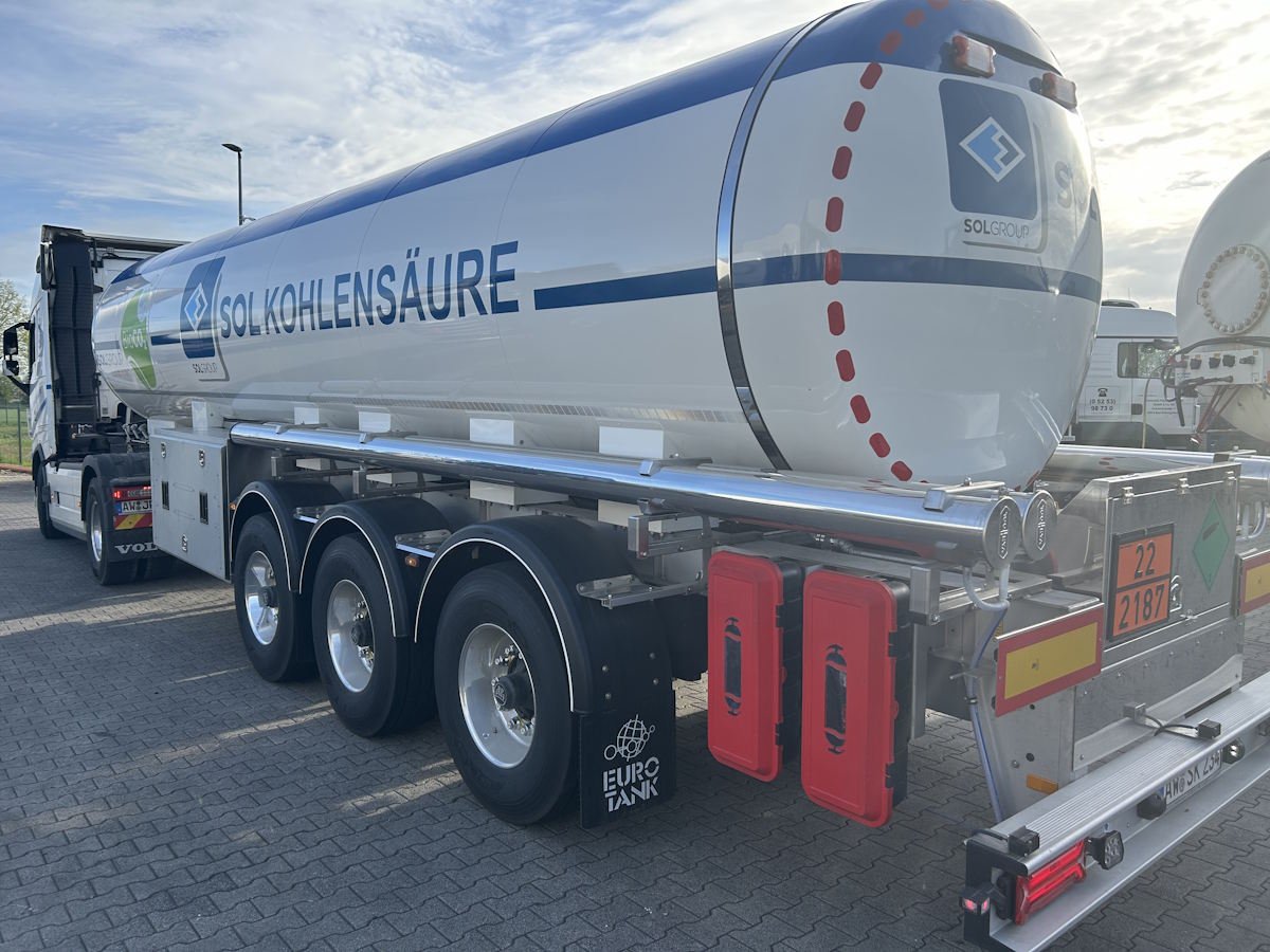 Trailer Eurotank CO2