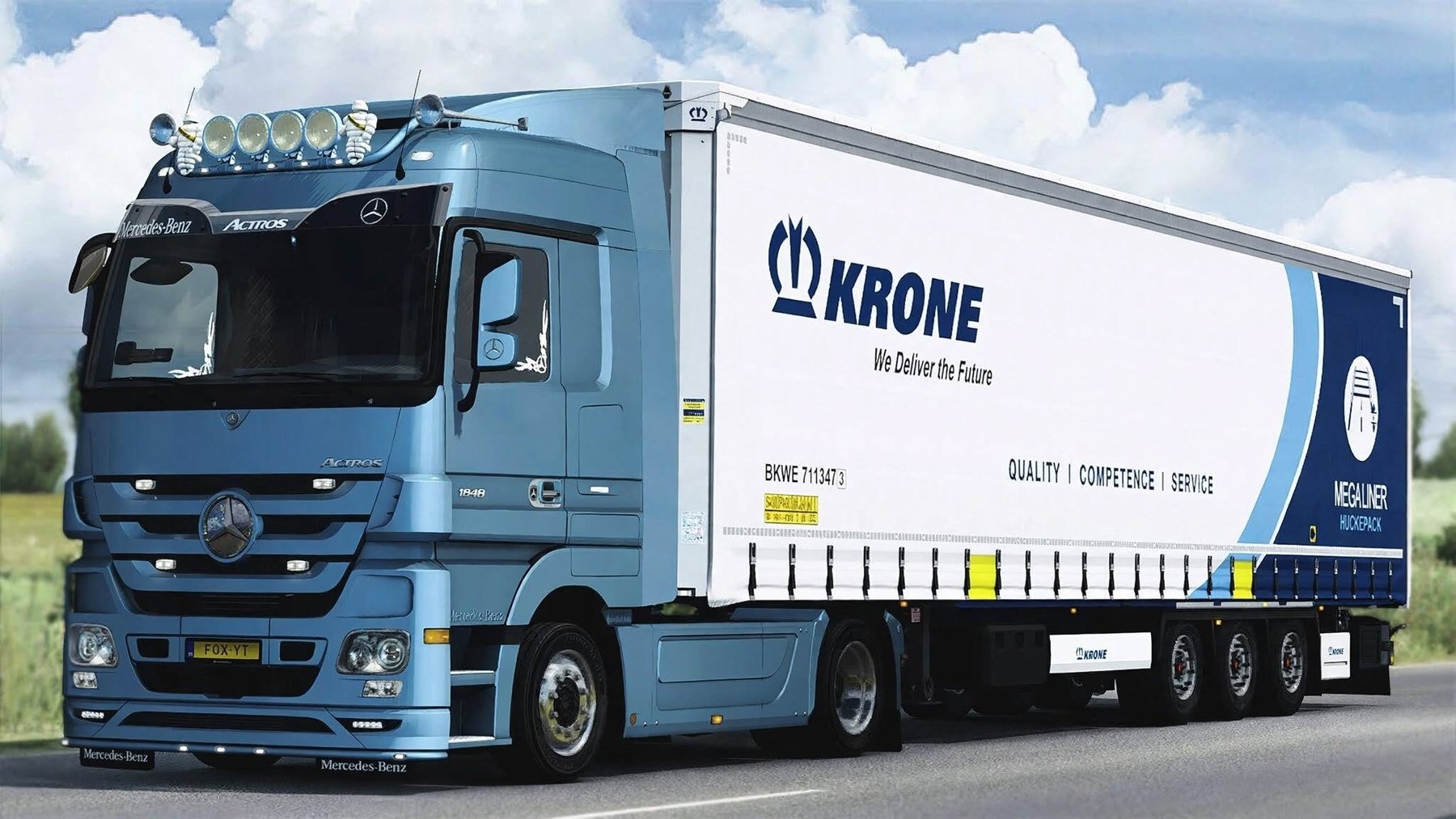 Truck Mercedes Benz ACTROS 1827L