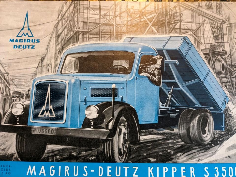 Truck Magirus Deutz S 3500 / 55